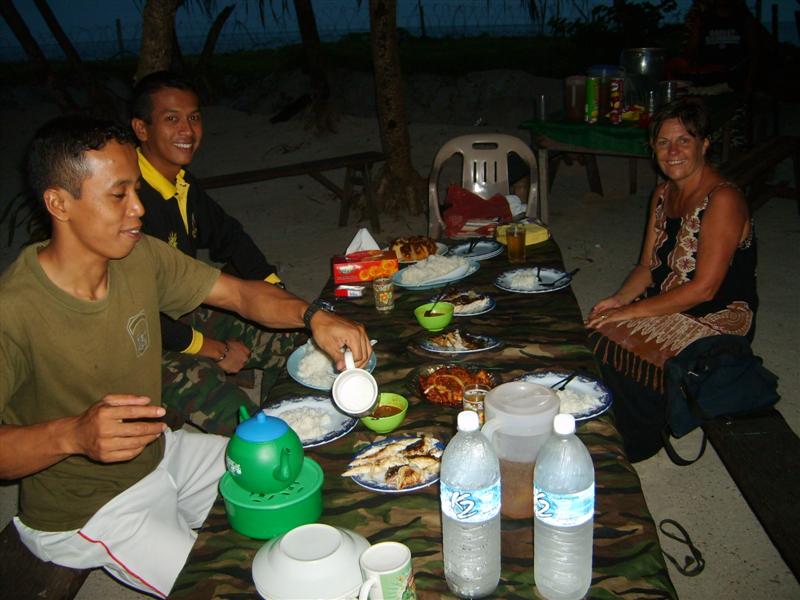 Breaking fast at Bilean